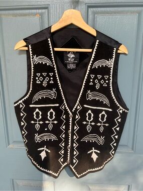 Vintage Running Wild (The Stampede Collection) Leather Vest